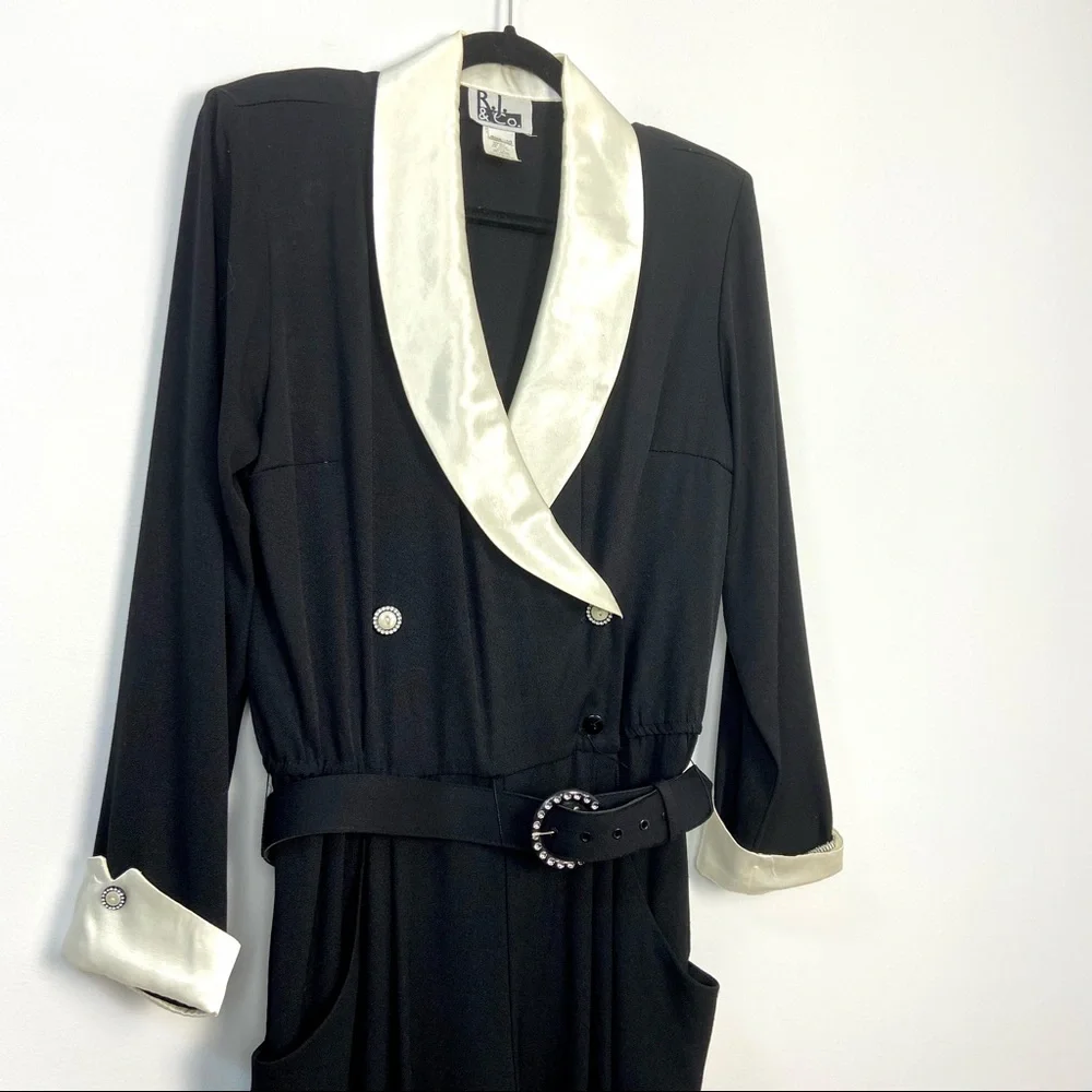 Vintage 80s R.J & Co. Jumpsuit - Picture 3 of 8